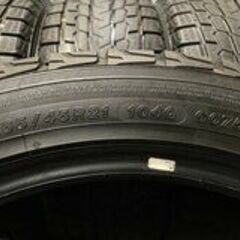YOKOHAMA ice GUARD G075 265/45R21 21インチ スタッドレス 4本 2018年製 レンジローバー/ヴェラール ベンツ/GL550等　(VTK565)クレジットカード QRコード決済可能