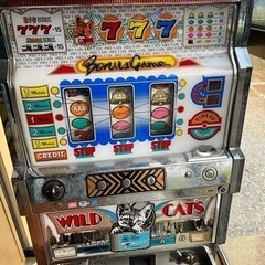 スロット実機！新日本プロレス Wild Cats 2台セット