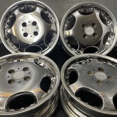 AME SHALLEN シャレン 15インチ 4本 5.5J4HPCD100+45 軽自動車 タント ムーヴ ワゴンR等　(VHE323) クレジットカード QRコード決済可能