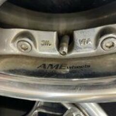 AME SHALLEN シャレン 15インチ 4本 5.5J4HPCD100+45 軽自動車 タント ムーヴ ワゴンR等　(VHE323) クレジットカード QRコード決済可能