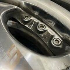 AME SHALLEN シャレン 15インチ 4本 5.5J4HPCD100+45 軽自動車 タント ムーヴ ワゴンR等　(VHE323) クレジットカード QRコード決済可能