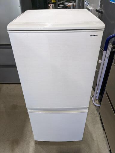 SHARP　137L 2ドア冷凍冷蔵庫　SJ-D14D-W 2018年製
