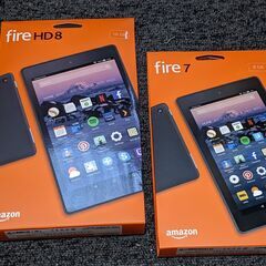 【新品】Amazonタブレット Fire HD8・Fire7 二...