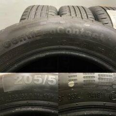 3本ほぼ未使用 1本新品 Continental ContiEcoContact5 205/55R16 16 