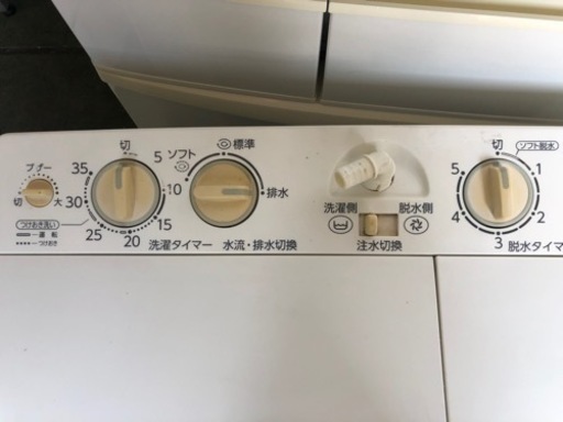 【二層式洗濯機】動作良好☆