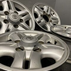 トヨタ ランクル100 純正ホイール 16インチ 4本 8J5HPCD150+60 