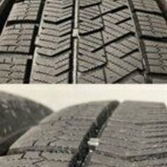 タイヤ走行短め【BS BLIZZAK VRX2 215/60R16】スタッドレス【Weds 