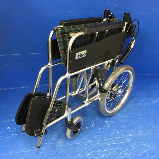 【美品】Miki 介助式車椅子 PMS-2R 軽量 コンパクトタイプ 介助式車いす 標準型 軽量コンパクトタイプ PMS-2R 車イス