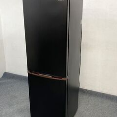 アイリスオーヤマ ブラックレーベル 2ドア冷蔵庫 162L BIG冷凍室 スタイリッシュ IRSE-H16A-B 2019年製 中古家電 店頭引取歓迎  R6290) - 冷蔵庫