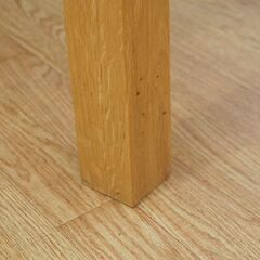 無印良品 6人掛けダイニングテーブル 幅180×奥85×高72cm オーク材 良品計画 MUJI 食卓テーブル 札幌市 清田区 平岡