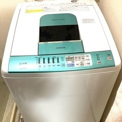 【取引中】日立洗濯機 白い約束 7kg/4kg