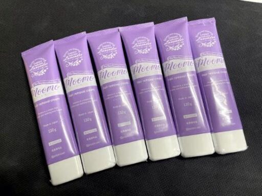 新品・未開封　ムーモ　Moomo　除毛クリーム6本セット　1本あたり120g　ラベンダーの香り　自宅で簡単