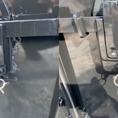 No.640 アルミバン 2ｔ 車  アルミ 箱 バイク 倉庫 トラック コンテナ 米 保管庫 物置 DIY