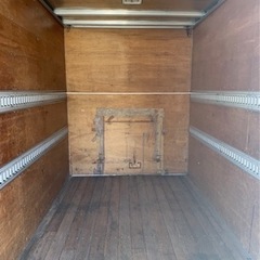 No.641 アルミバン 2ｔ 車  アルミ 箱 バイク 倉庫 トラック コンテナ 米 保管庫 物置 DIY