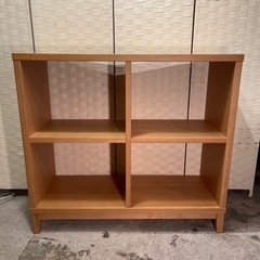 売約済み】 無印良品 MUJI タモ材 オープンシェルフ オープンラック 