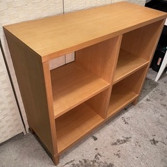 売約済み】 無印良品 MUJI タモ材 オープンシェルフ オープンラック