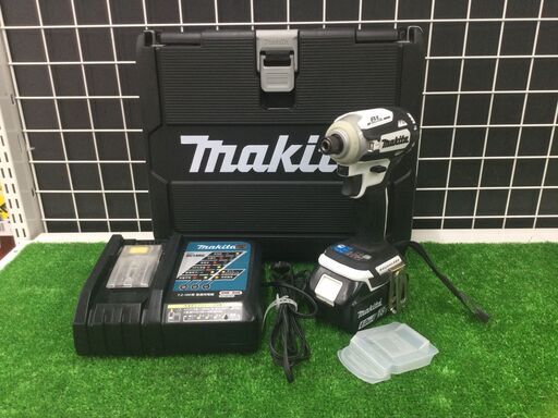 【エコツール豊田インター店】Makita/マキタ 18v充電式インパクトドライバ本体・バッテリー1個BL1860B・充電器セット TD171DZW【愛知県/豊田インター店/工具】