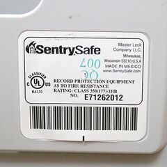 (Y)北大前! 札幌 引取 Sentry Safe/セントリーセーフ ビッグボルトシリーズ 耐火金庫 JF123ET ダブグレー テンキーロック
