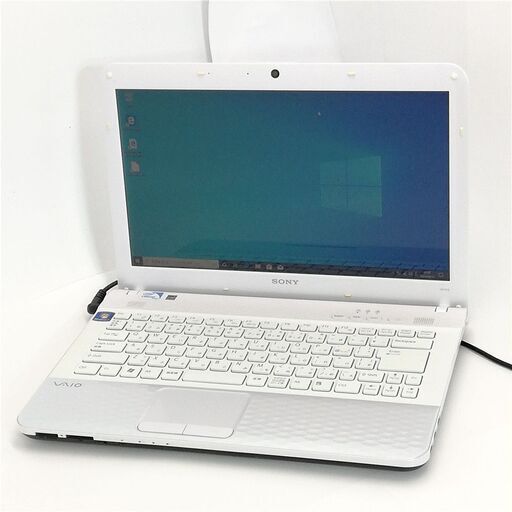 即使用可 Wi-Fi有 14インチ ノートパソコン SONY VPCEG14FJ 中古美品 Celeron 4GB DVDRW 無線 Webカメラ Windows10 Office