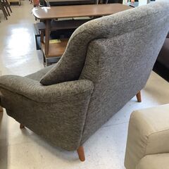 2人掛けソファ ファブリックソファ グレー 【ユーズドユーズ名古屋天白