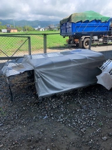 軽トラ　荷台　ホロ　フレーム