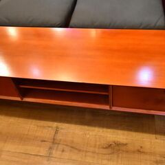 ★未使用アウトレット！★北欧ビンテージ風　マホガニー　テレビボード　150ｃｍ　相模原　横浜　神奈川　AVボード　テレビ台ヴィンテージ 