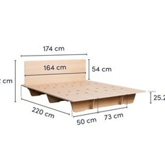 コアラ ベッドフレーム クイーン-【激レア】ブラックモールスキン フレンチワーク カバーオール フェード