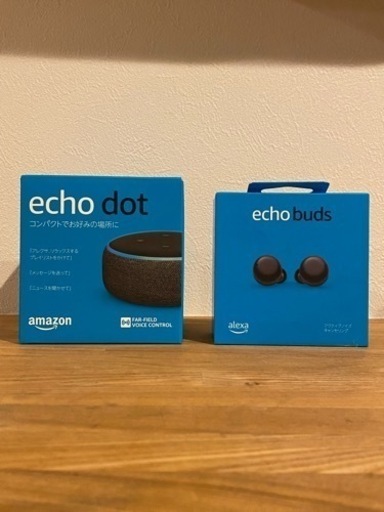 【新品未使用】Echo buds 第2世代  Echo Dot 第3世代 セット