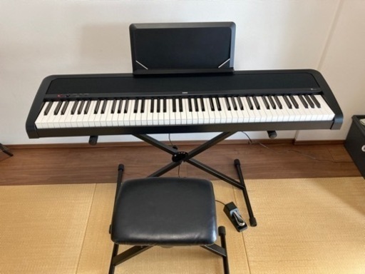 KORG B1 電子ピアノ スタンド/椅子セット 17年製 KORG B1 台座 椅子セット商品 KORG B1 電子ピアノ スタンド/椅子セット