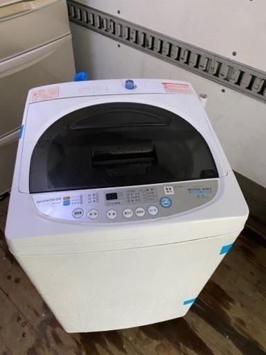 DAEWOO 4.6kg洗濯機 2016年製 DW-PA46CB【モノ市場東浦店】41 DAEWOO 4.6kg洗濯機 2016年製 DW-PA46CB【モノ市場東浦店】41