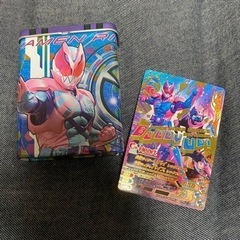 #2093 仮面ライダー　リバイス　缶ケース　カード付き