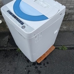 シャープ　洗濯機　5.5kg  2015年製　ES-GE 55P