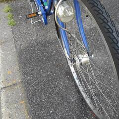 中古自転車2172 27インチ 6段ギヤ LEDオートライト