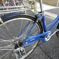 中古自転車2172 27インチ 6段ギヤ LEDオートライト