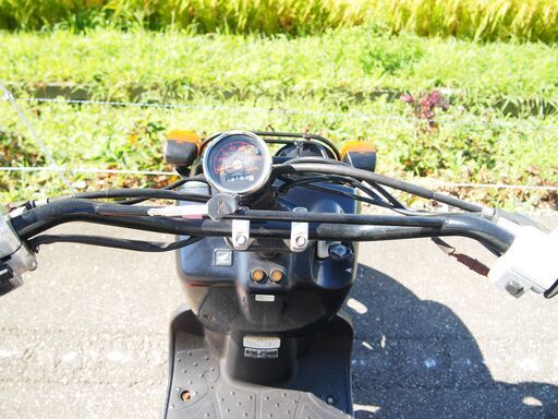 お洒落な純正黒色ズーマー原付すぐ乗れる