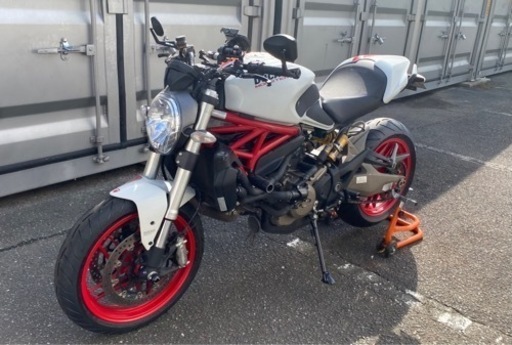 ドゥカティ モンスター821 走行8,900km 車検R5.1