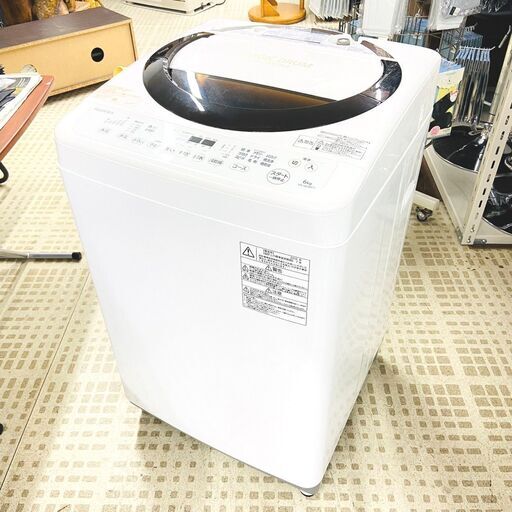 1/17【ジモティ特別価格】東芝/TOSHIBA  洗濯機 AW-6Ⅾ3M 6㎏ 2016年製