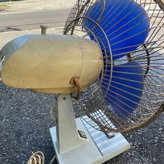 819い　昭和レトロファン　動作確認済　３０㎝　ローヤル　SL-30YH