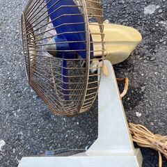 819い　昭和レトロファン　動作確認済　３０㎝　ローヤル　SL-30YH