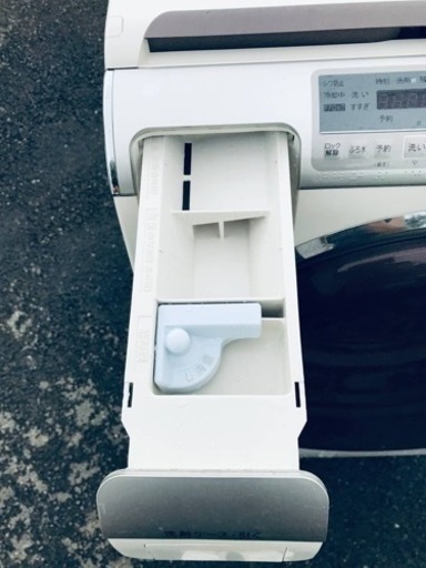 ①1936番 SHARP✨ドラム式電気洗濯乾燥機✨ES-V510-NL‼️ Amazon.