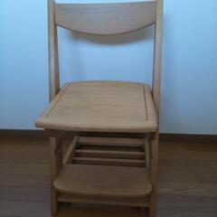 木製椅子（学習机用）
