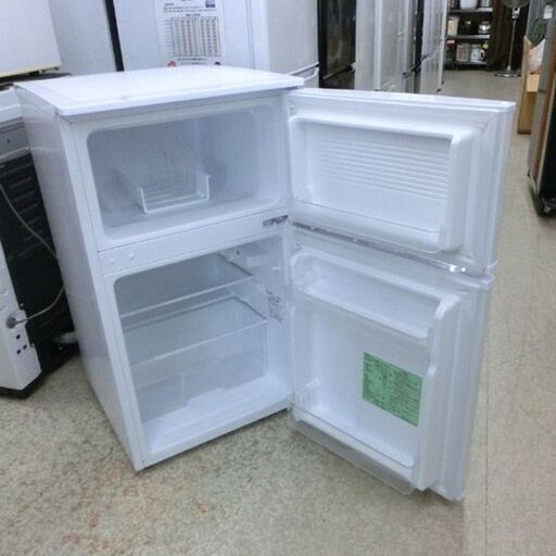 冷蔵庫 90L 2019年製 ハーブリラックス ヤマダ電機 2ドア YRZ