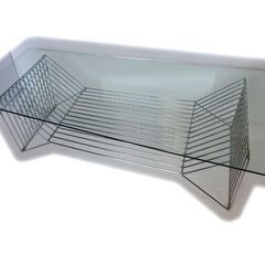 ★ 新札幌発 アルテジャパン ティーテーブル ガラス リビング・センターテーブル / デザイナーズ家具 / 1092 ★