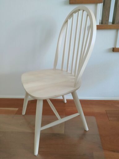 値下げ[美品] Francfranc フランフラン アルコチェア ダイニングチェア（椅子）（単品ですがダイニングテーブルとのセット販売もあります）バルス ナチュラル W490×D490×H920