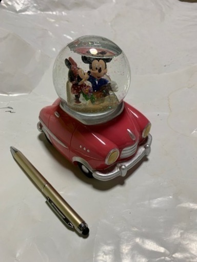 ディズニー スノーボールオルゴールカー わらび餅 岩国のノベルティグッズの中古あげます 譲ります ジモティーで不用品の処分
