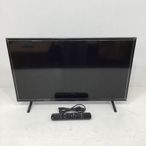 22R259 ジ6 ジョワイユ 32型3波テレビHDD録画対応 JOY-32VHD184 2018年製 リモコン付き 中古品