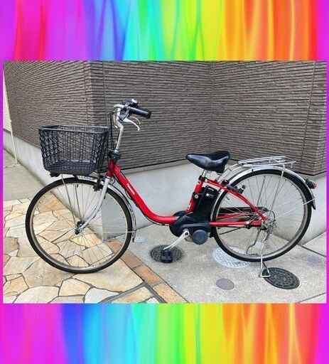 バッテリー最高レベル！ビビDX　Panasonic　パナソニック　電動自転車　電動アシスト自転車　中古　8192