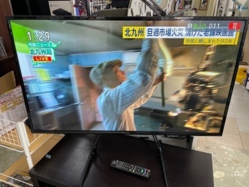 Panasonic 43インチ液晶テレビ　VIERA TH-43D300　　2016年製   リサイクルショップ宮崎屋　住吉店　22.8.19y