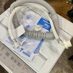 札幌市内配送無料 美品 21年製 Panasonic パナソニック 6kg 全自動洗濯