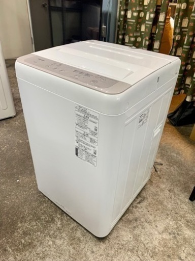 札幌市内配送無料 美品 21年製 Panasonic パナソニック 6kg 全自動洗濯機 NA-F60B14